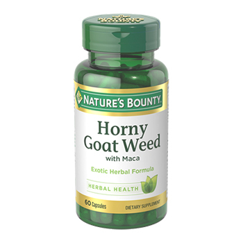 Nature's Bounty Horny Goat Weed with Maca